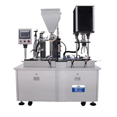 quality Work Efficiently Cosmetic Cream Filling Machine For Bottle Factory Pneumatic Driven factory