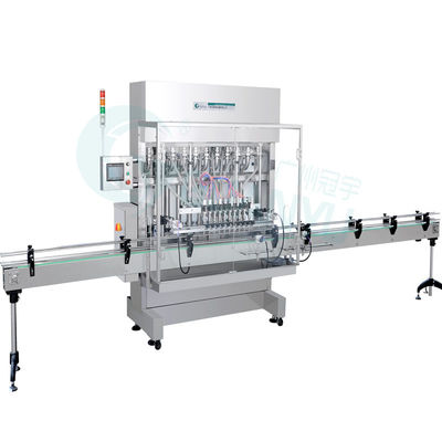 quality Hot Selling Chemical Cosmetics Equipment Shower Gel Filling Automatic Straight Production Line Machine Dish Wash Liquid Soap Filler factory